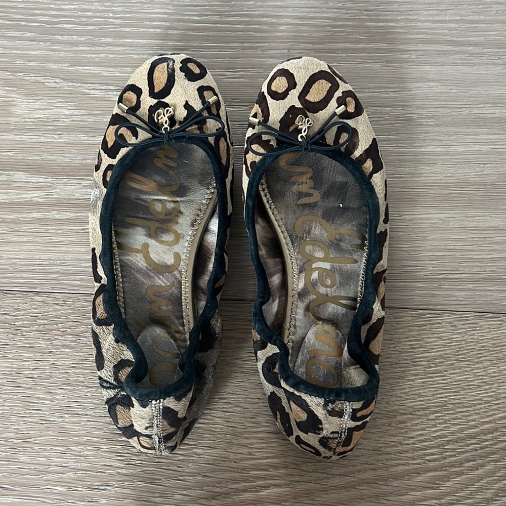 Sam Edelman cheetah flats